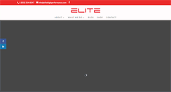 Desktop Screenshot of elitehighperformance.com